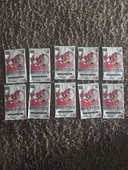 Round One x One Piece cards - 10x Sealed