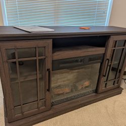 Allen & Roth electric fireplace heater