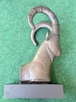 Vintage Alva Museum Replicas Ibex Sculpture #54 – Egyptian Style – Museum Reproduction