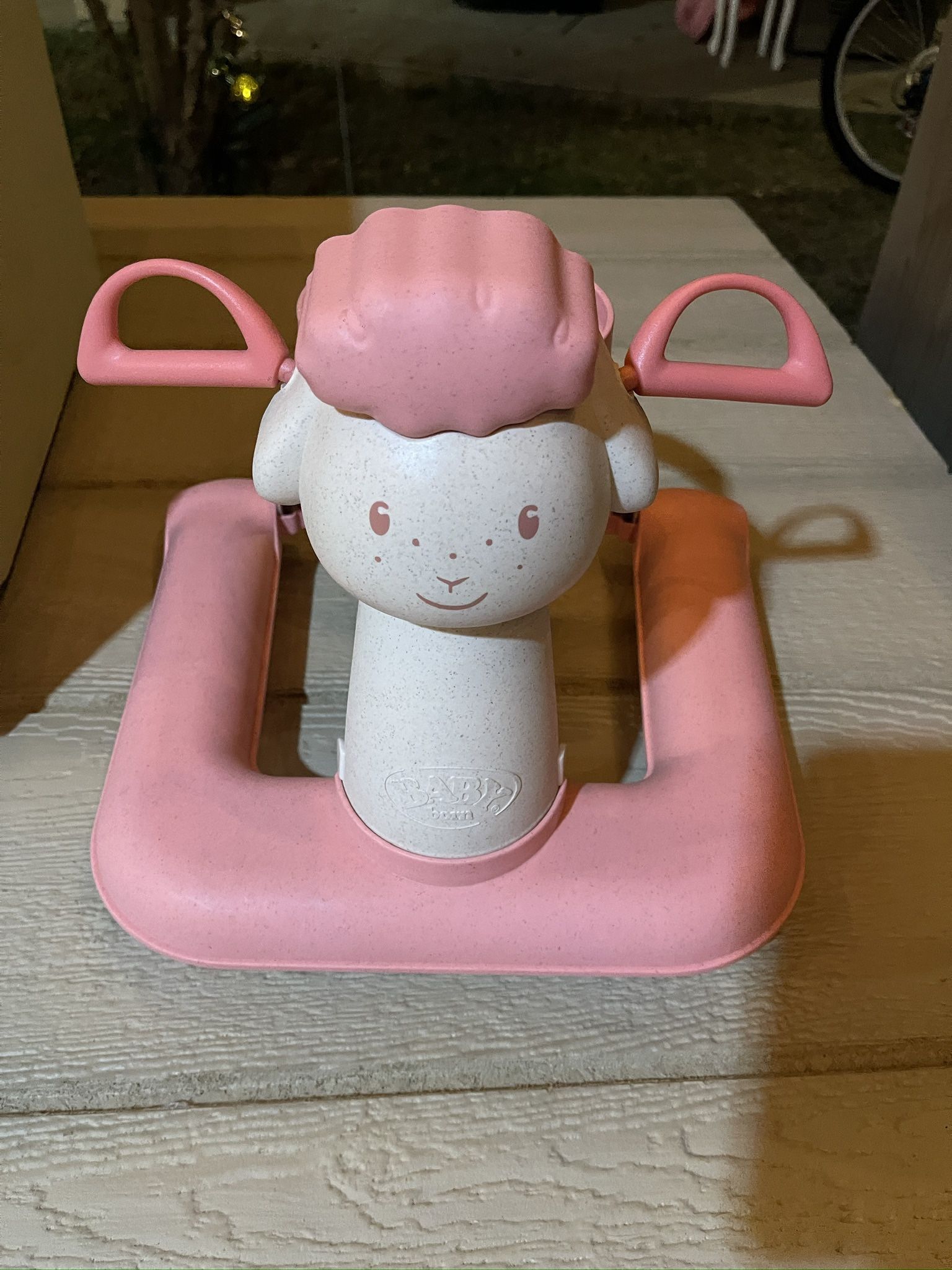 Pretend Baby Born Baby Doll Walker - Pink Color