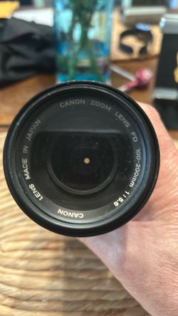 Canon fd 100-200mm Zoom lens