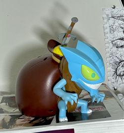 Diablo III Treasure Goblin Coin Bank ThinkGeek Figurine Toy — sound fx interactive toy gaming merch collectable