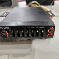 Kenwood KGC-4042A old School Car Equalizer Baby Kenwood 