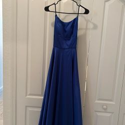 Long Dress Camille Royal Blue 