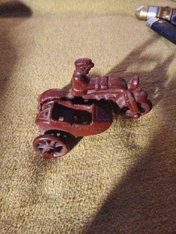 1930s Hubley Cast Iron Very Collectible Excellent Condition Original Paint
