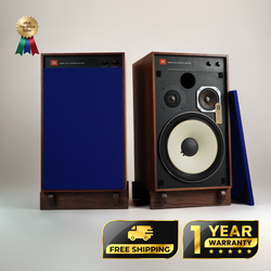 JBL 4312A Vintage 3-Way Speakers (Pair) - Professionally Restored, 1-Year Warranty