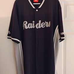 Raiders Button Jersey 