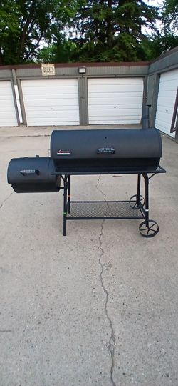Dr.Brinkmann Pitmaster Deluxe Smoke-n-pit barbecue grill