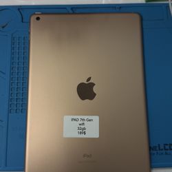 iPad 7th Gen Wi-Fi 32gb 
