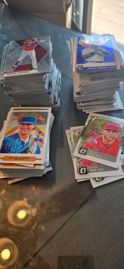 Chrome baseball cards