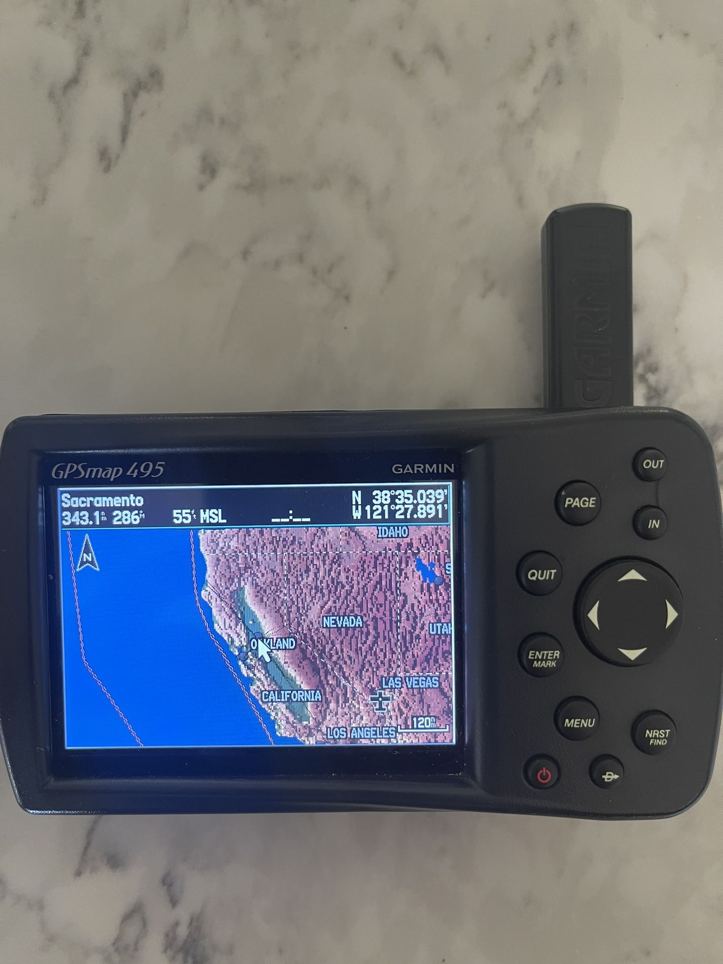 GPS Garmin 495