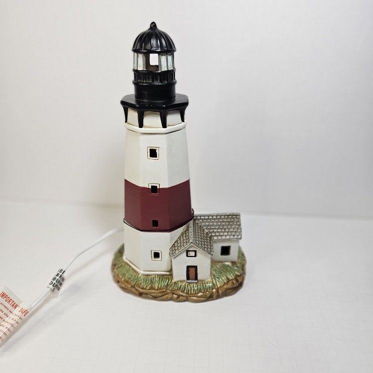 Lefton 1992 Historic Montauk Point, New York 1797 Lighted Lighthouse