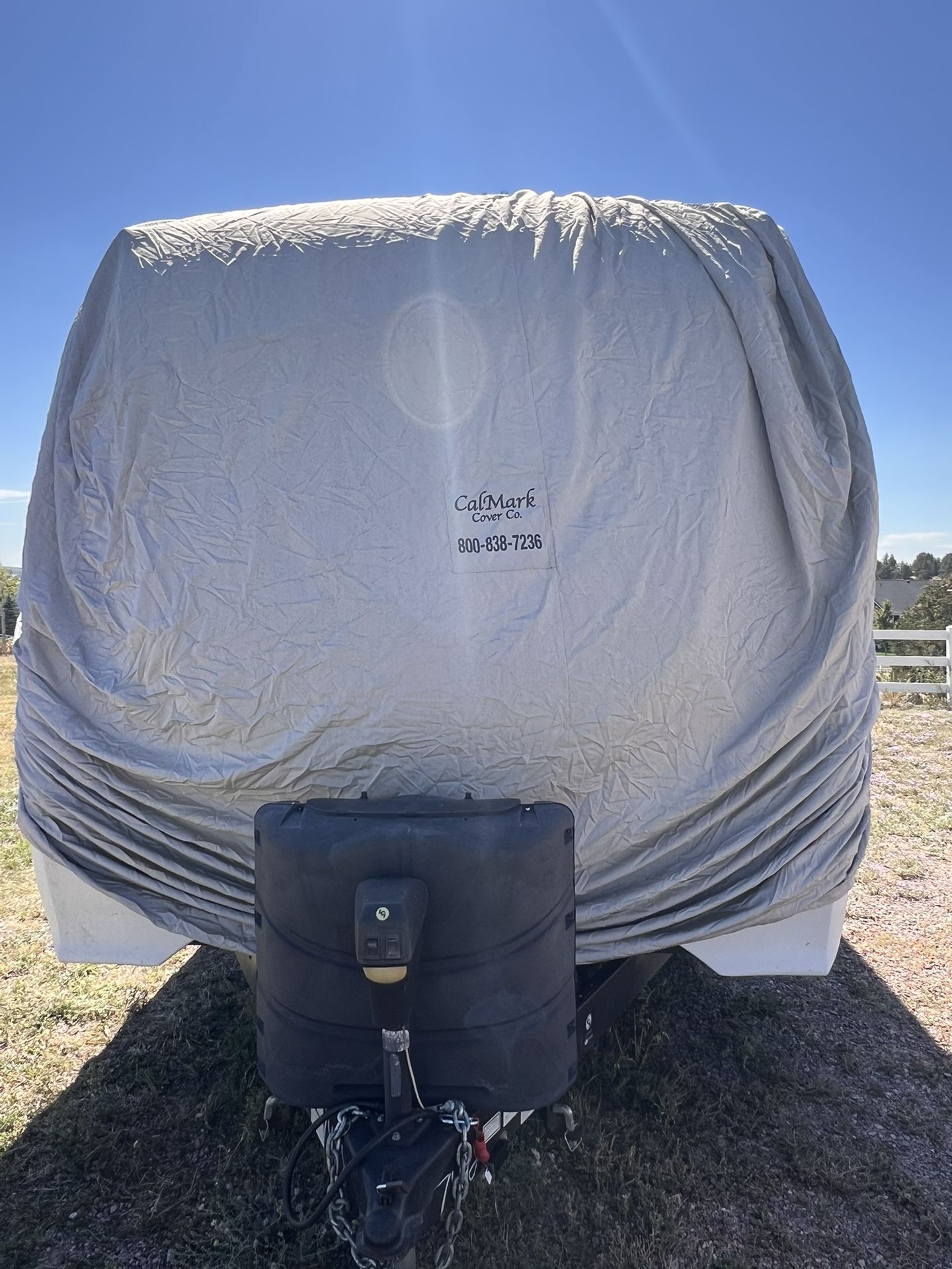 CalMark Travel Trailer Sunbrella Cover 35.2 Length Heavy Duty