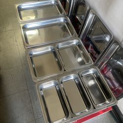 4 Pack Combo Chafing Dish Buffet Stainless Steel 10 Quart