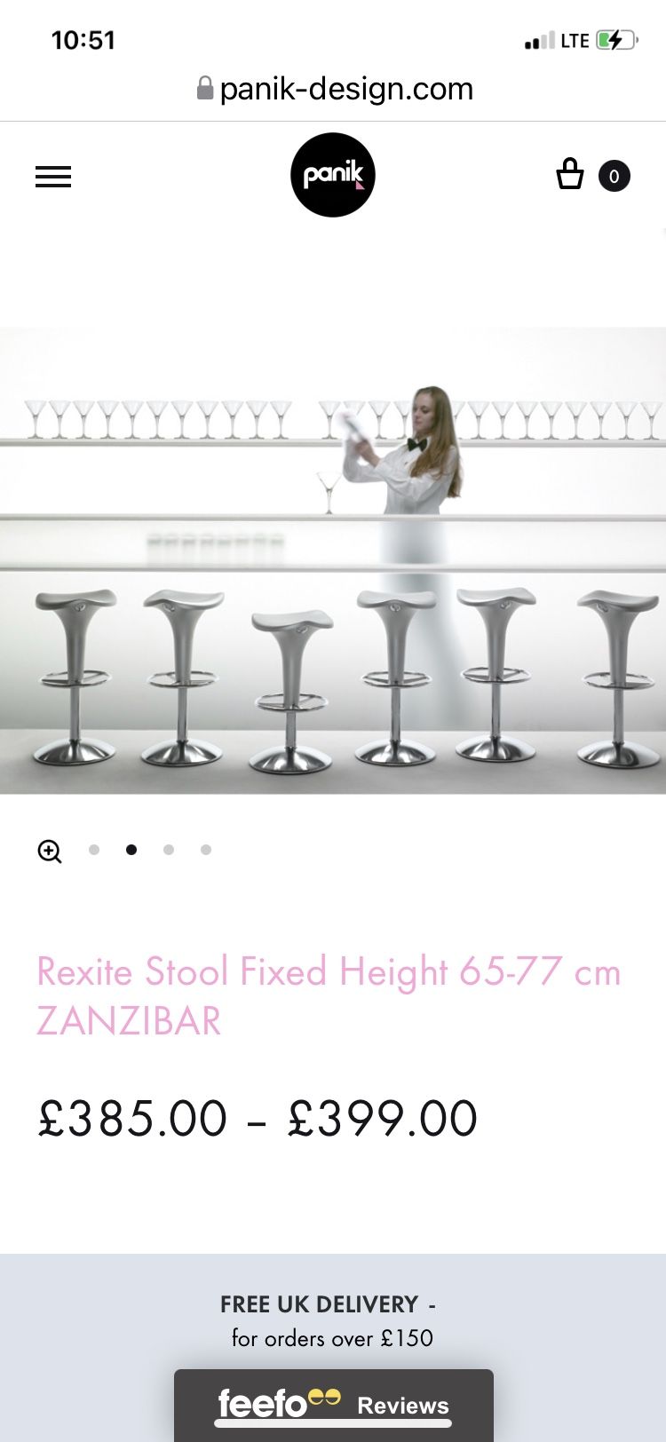 6 Rexite Hydrolic Bar Stools