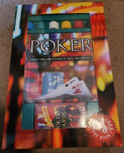 New Learn To Play Poker Set