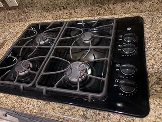Stove top black Gas