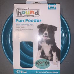 Outward Hound fun feeder dog dish New