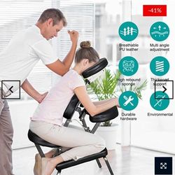 Portable Massage Chair Foldable Tattoo Therapy Chair Spa Salon Massage Chair