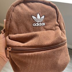 Adidas Brown Mini Backpack 