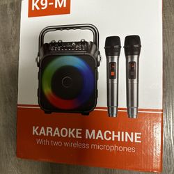 K9 – M Portable Karaoke Machine, New Inbox