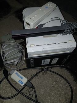 Wii Console With 6 Popular Games