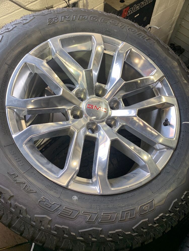 GMC/ Chevy truck wheels and tires