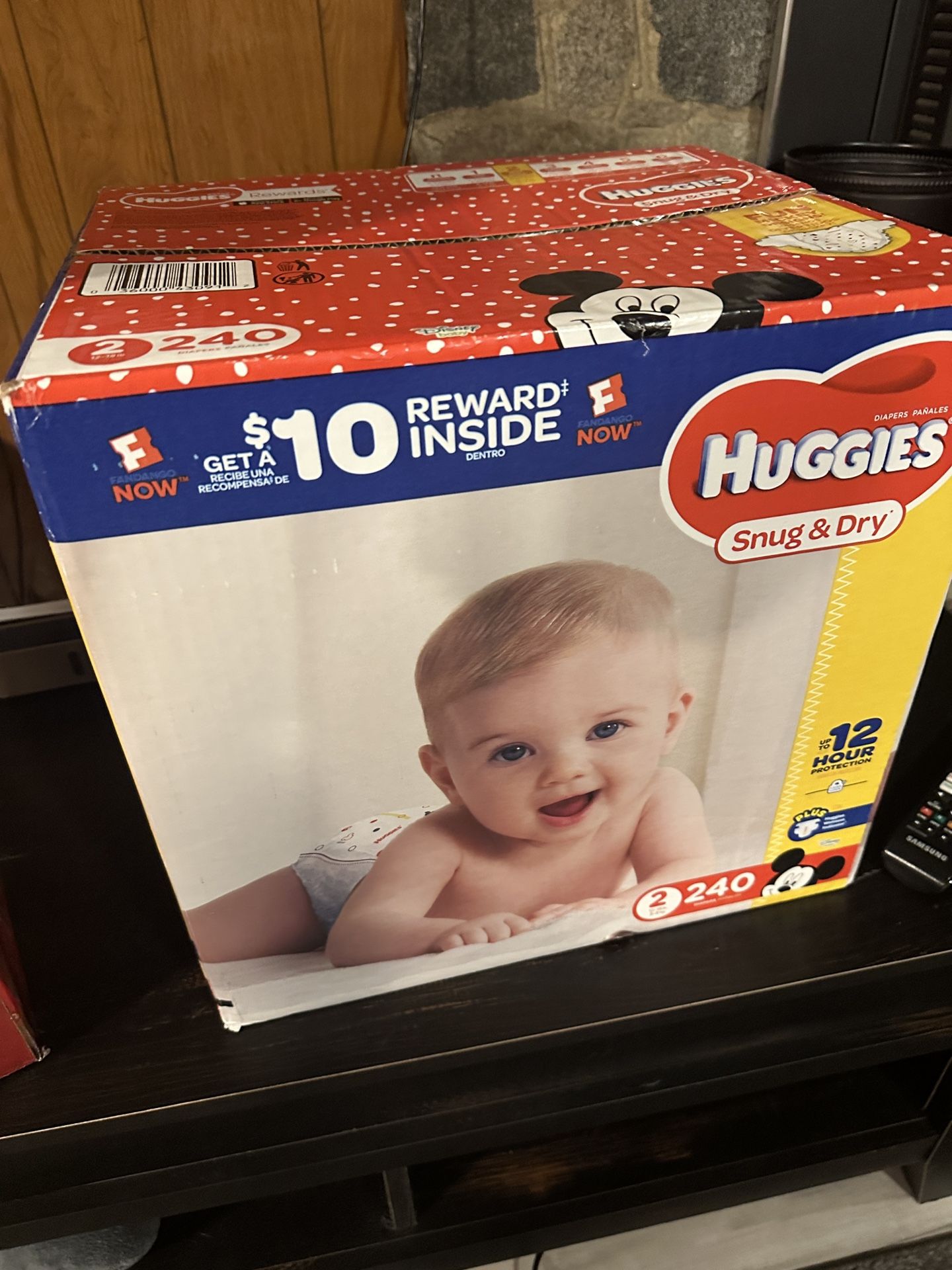 Huggies Snug And Dry Size 2 240 Count