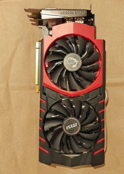 MSI GeForce GTX 970 Gaming 4G GPU TESTED WORKING
