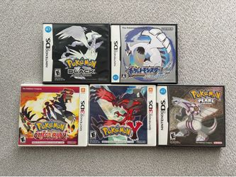 Pokemon DS games! *Complete