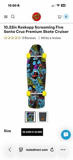 Santa Cruz Premium Skate Cruiser