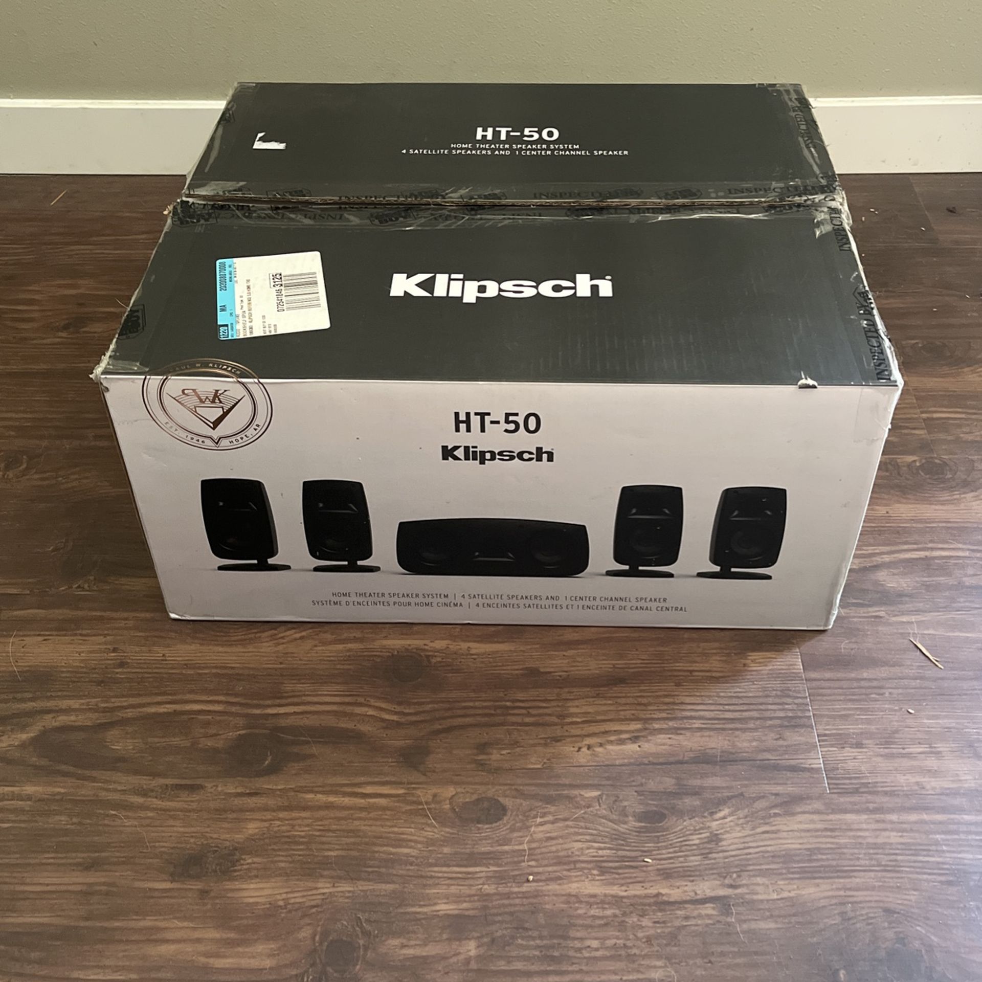 NIB Klipsch sound system