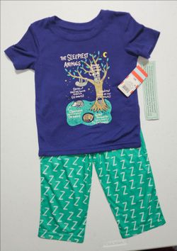 Baby Pajama Set 18M Sleepiest Animals