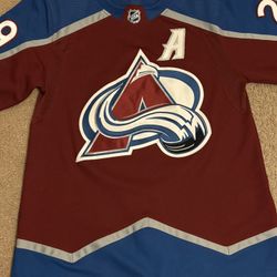 Nathan Mackinnon Adidas Jersey With Fight Strap