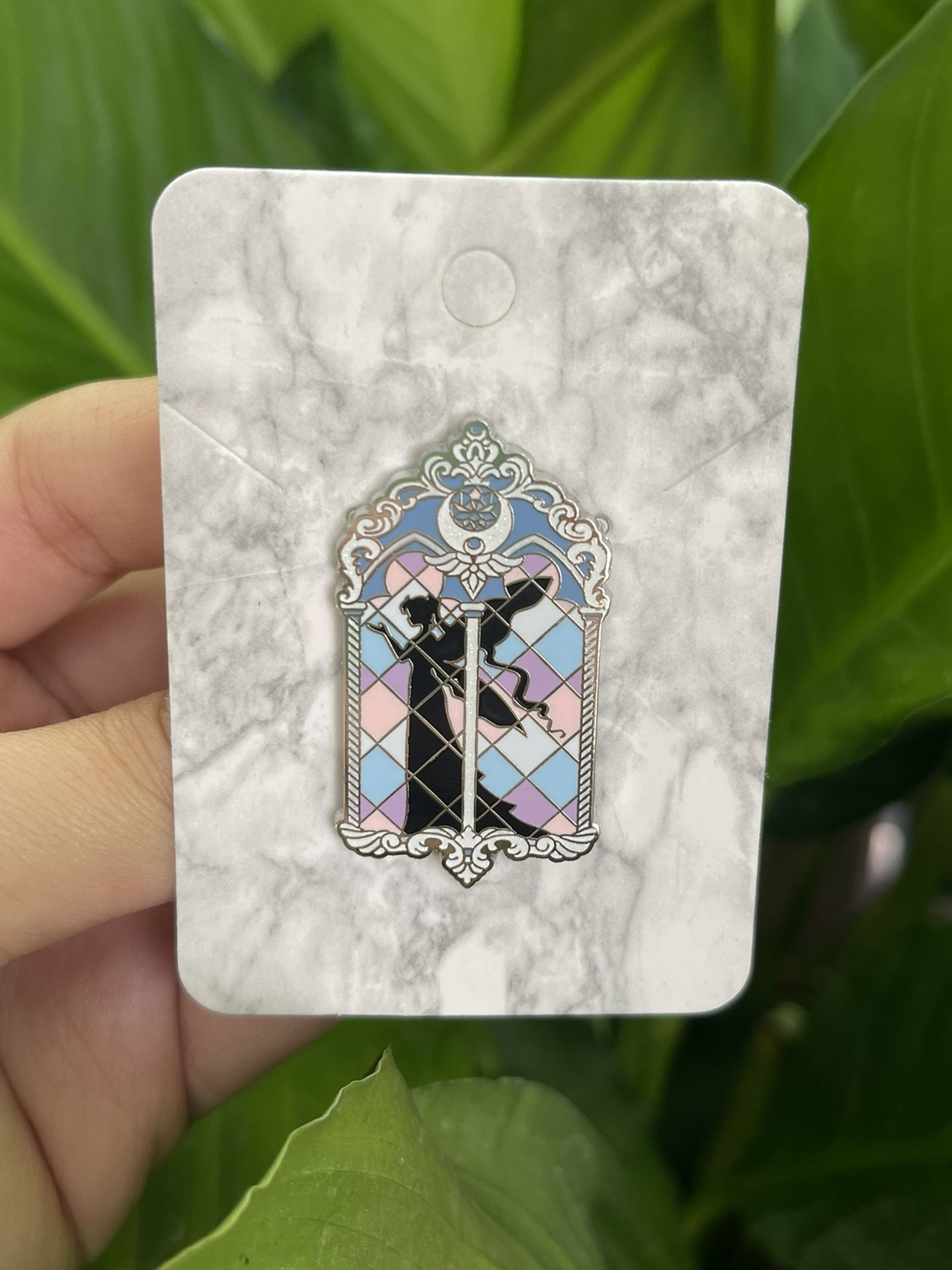 Sailor Moon Fairy X Stained Glass Pin