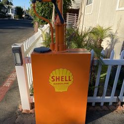 Vintage Shell Motor Oil Pump Lubester 