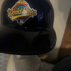MLB 1997 World Series Souvenir Plastic Batting Helmet Marlins v Indians