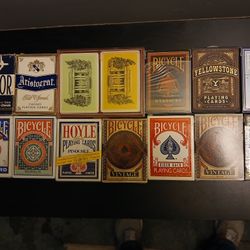 25 Decks Of Collectible Playing Cards, All New Condition