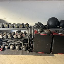 Complete Home Gym Equipment – Rogue, ZIVA, Ethos – Will Separate or Bundle
