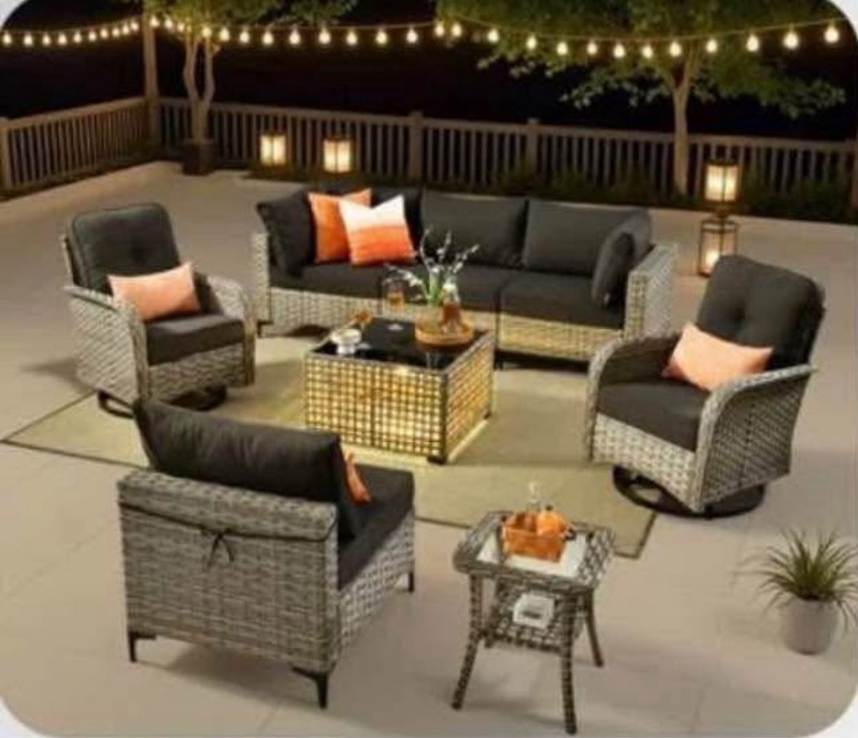 Brand New Patio Outdoor Furniture Set