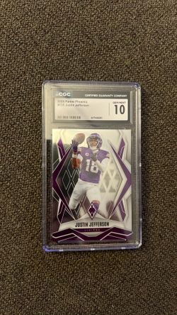 Justin Jefferson Graded CGC 10