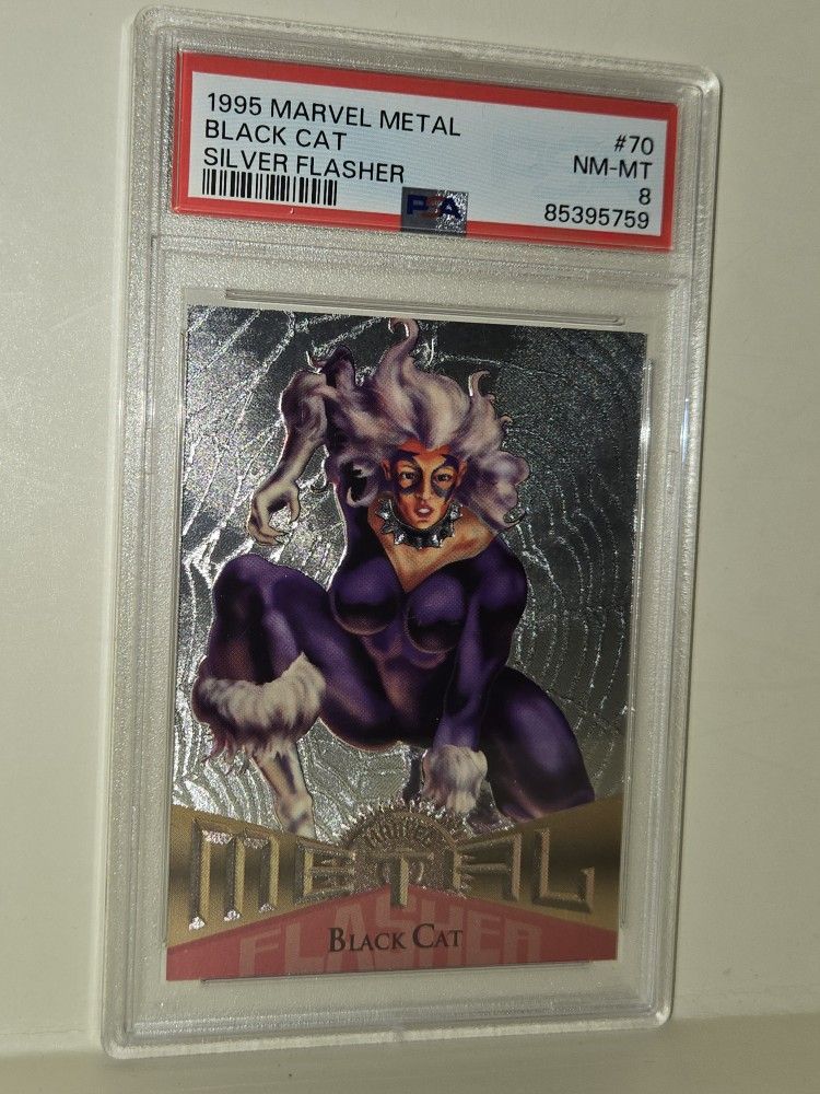 1995 MARVEL METAL BLACK CAT
SILVER FLASHER