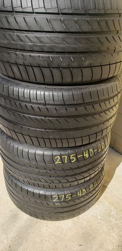 275/40/20. 315/35/20 DUNLOP SP SPORT