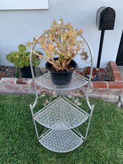 3 Tier Plant Stand-Metal