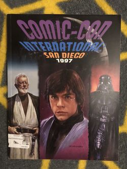 1997 Comic Con Program Book.