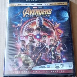 4k blu ray marvel avengers infinity war bluray brand new 