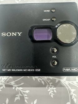 Sony MZ-NE410 High Speed Net MD Walkman Recorder