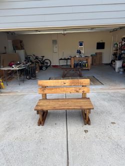 Solid Pine Bench