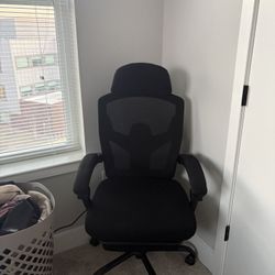 Wayfair Ergonomic Office Chair With Footrest 
