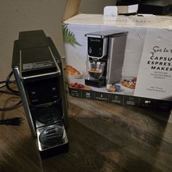 Sure La Tabla Capsule Espresso Maker With LED Touch Screen